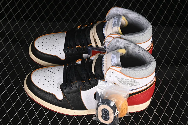 All categories Air Jordan Jordan series basketball shoes Air Jordan 1 High foreign trade version Union x Air Jordan 1 Retro High PK NRG AJ1 Joe 1 Black Friday BV1300-106